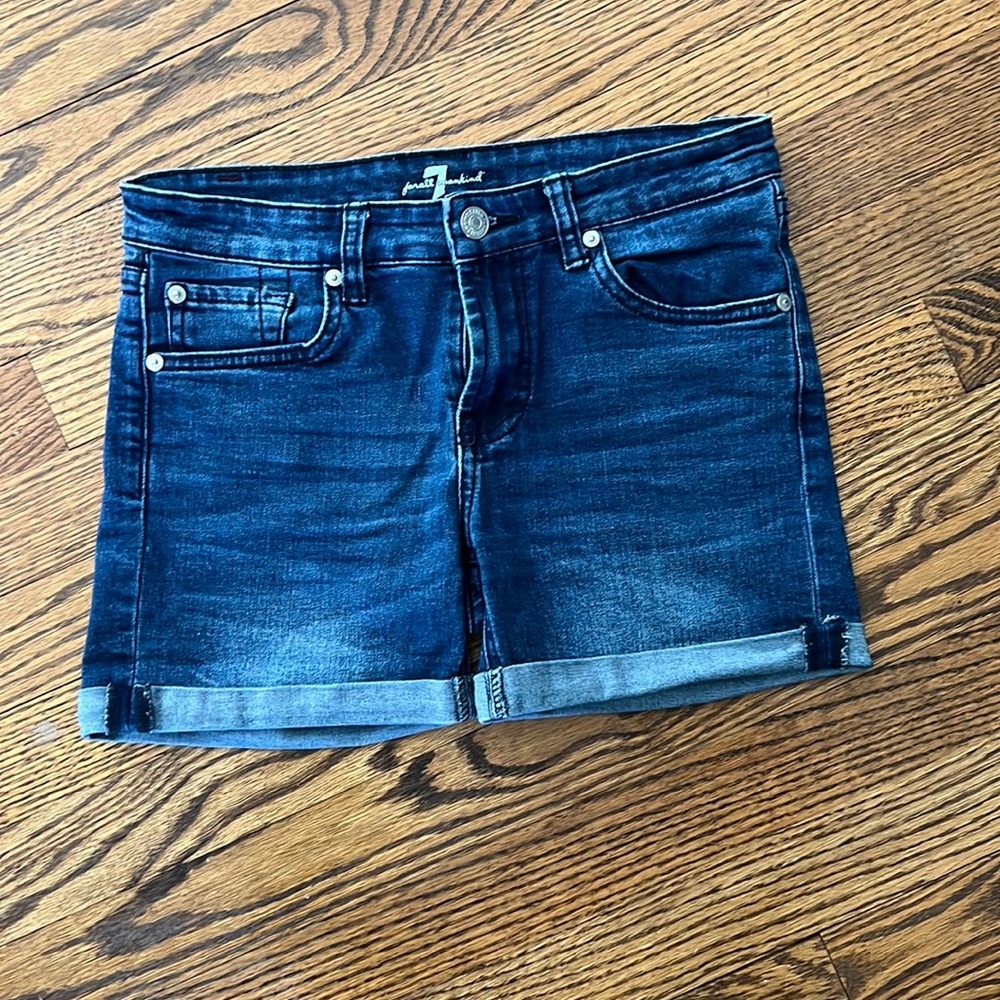 7 for all mankind girls shorts size 14